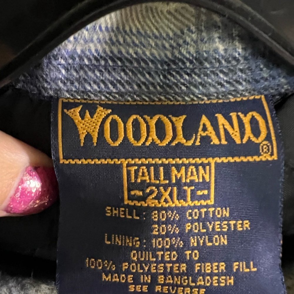 Woodland Lined Button-up Flannel-Big and Tall - Picture 10 of 10
